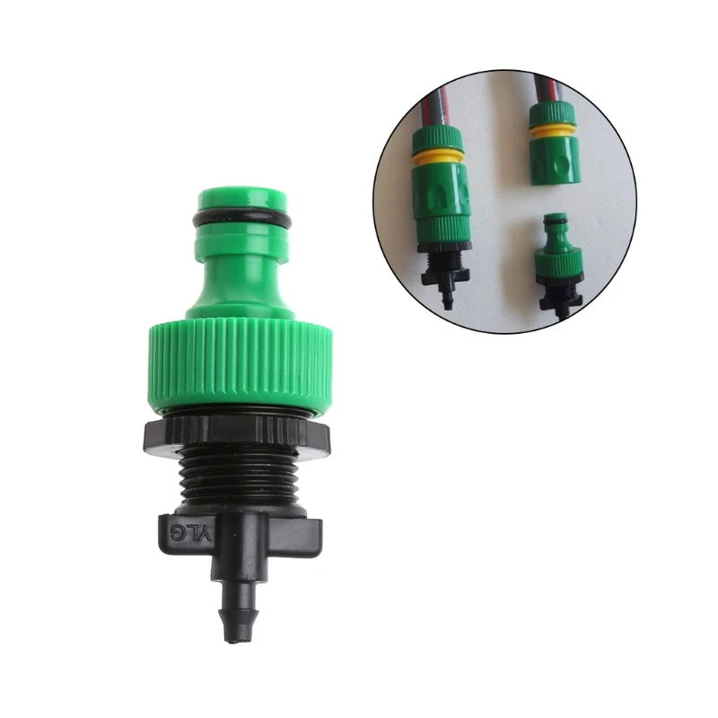 Соединитель для крана 1/2 дюйма 4/7 мм фоторазбрызгиватель Дождеватель садового