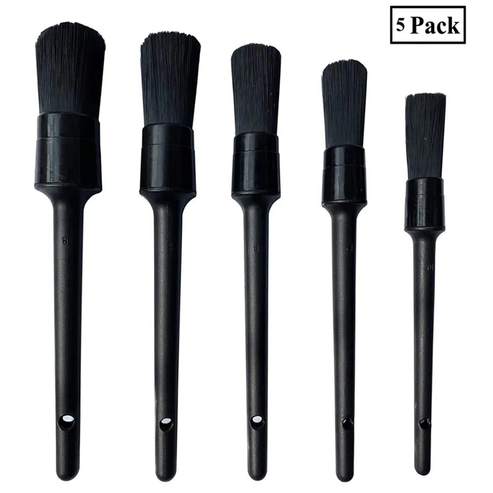 

5pcs Car Wash Car Detailing Brush Auto Cleaning Car Cleaning Tools Detailing Set Dashboard Accessories Air Outlet Cleaning Brush