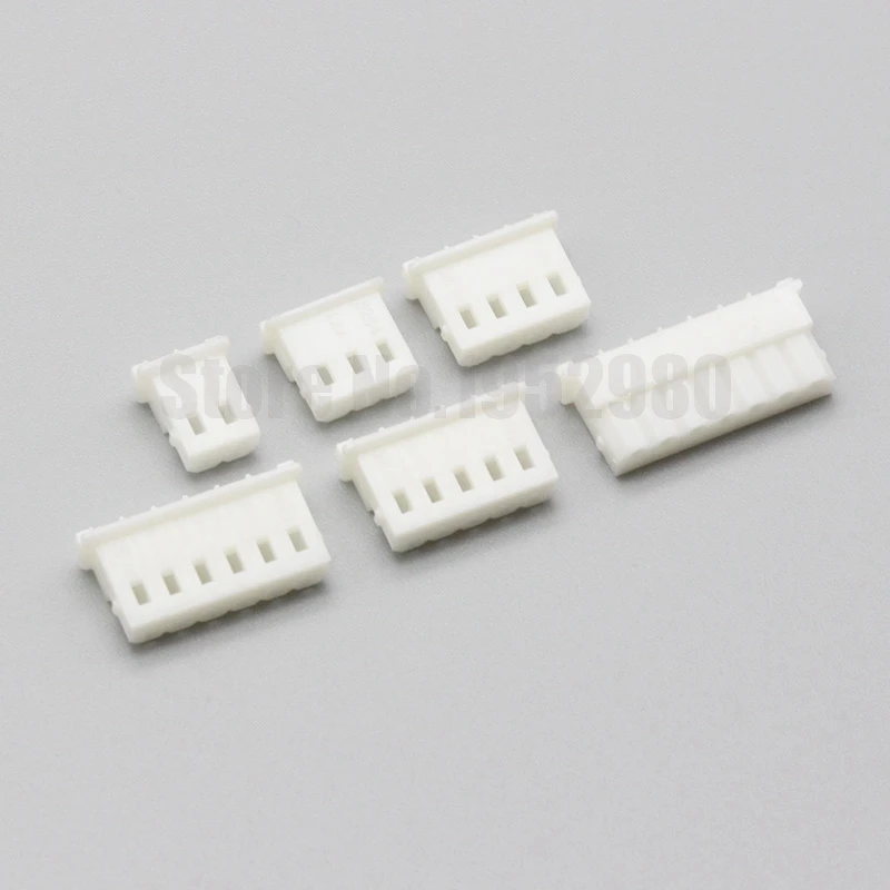 50 шт. Микро Мини 5264 гнездовой разъем корпуса 2P 3P 4P 5P 6P 7P 8P 9P 10P 12P 2 5 мм шаг - купить по