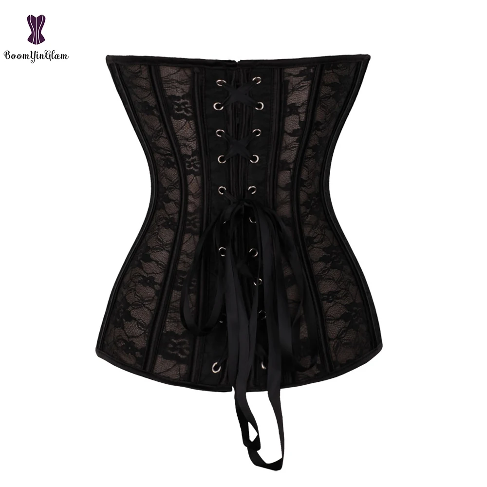 Сексуальные прозрачные костюмы Кружевной Корсет для талии бюстгальтер невесты