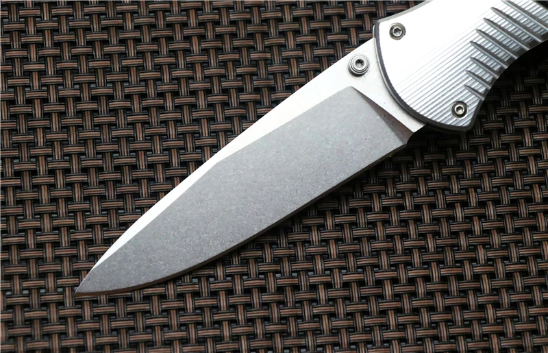 Ограниченная серия, оси 581 D2, стальной складной нож с алюминиевой ручкой, карманный нож для кемпинга, выживания, охоты, кухонный инструмент, инструменты для повседневного использования