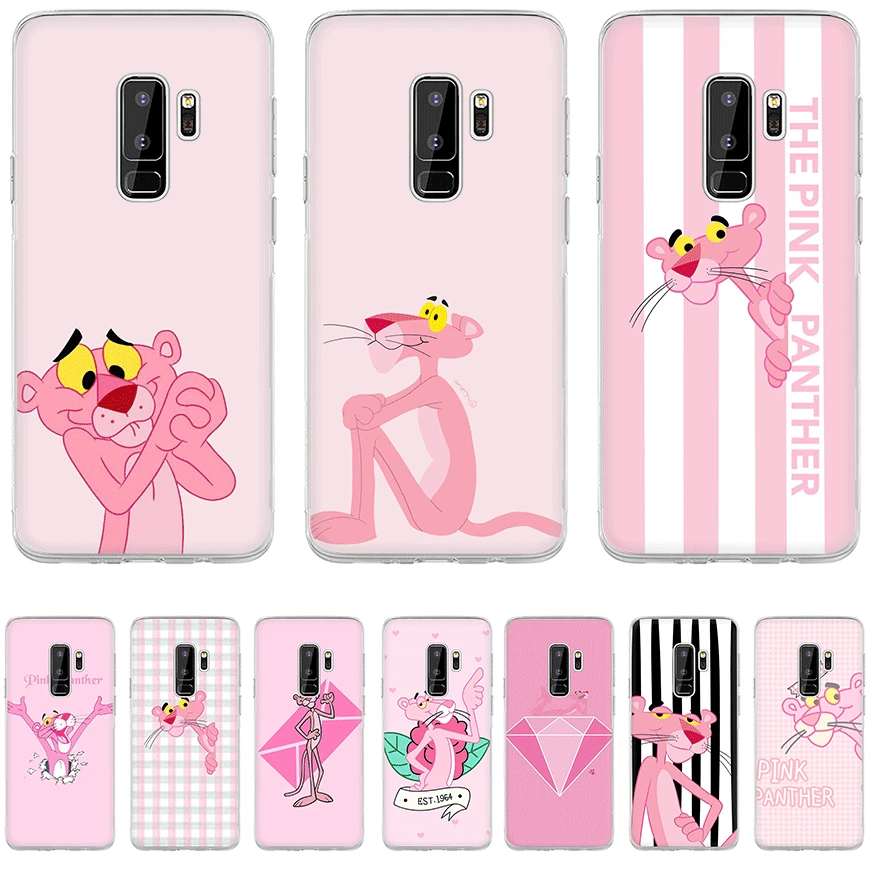 Чехол для телефона Samsung S3 S4 S5 S6 S7 S8 S9 S10E S10Plus Note 8 9 M10 M20 M30 M40 розовые обои с