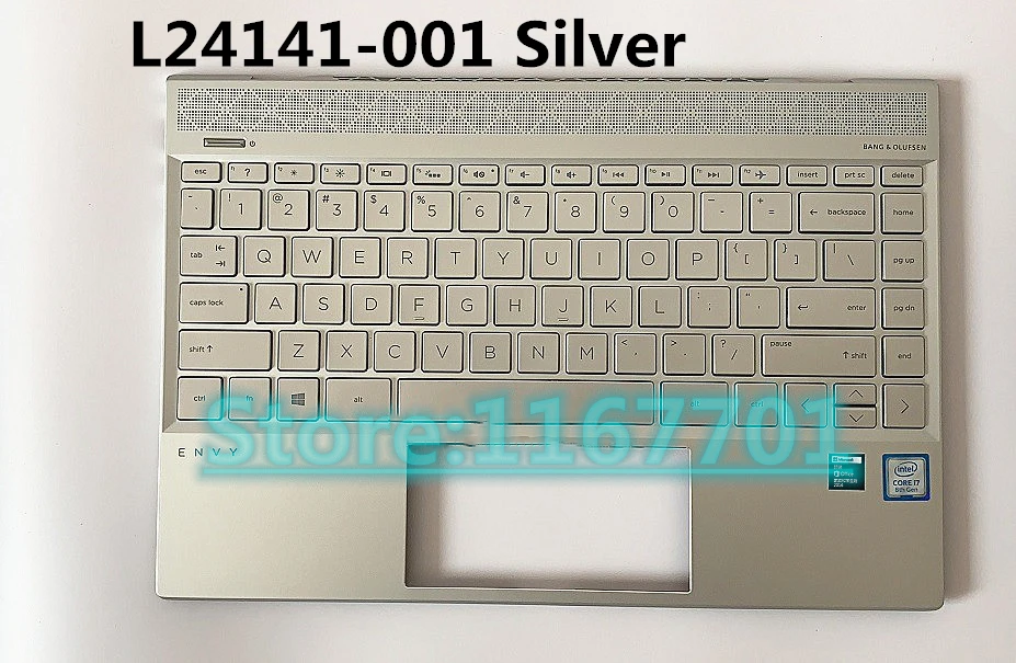 Чехол с подсветкой клавиатуры для ноутбука HP envy 13-AH 13-AH0006TU 13-AH0008TU L24141-001 L24142-001