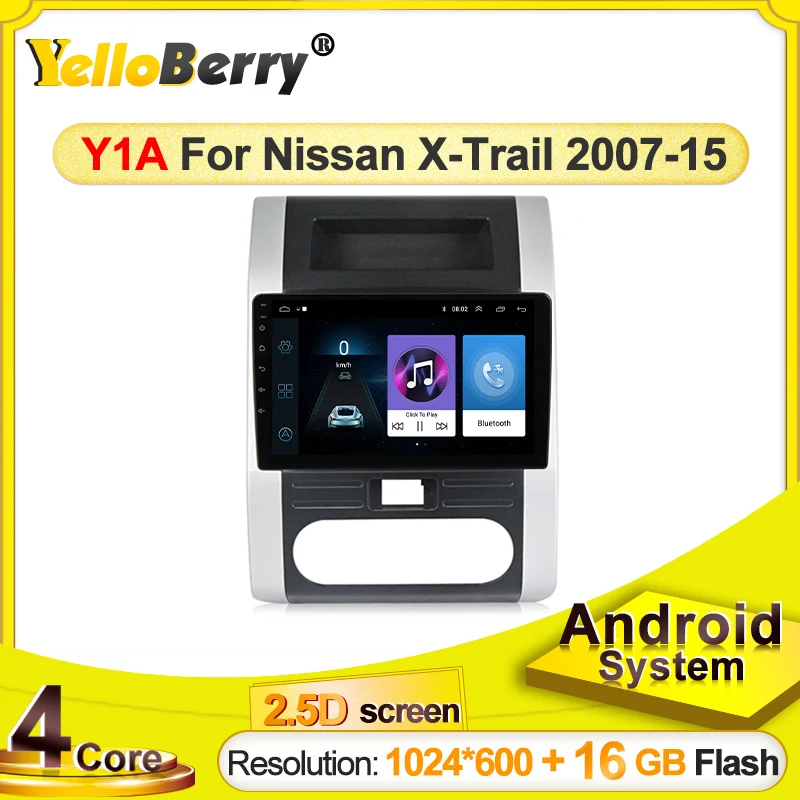 yelloberry 2 din no DVD Car Radio Multimedia Video Player Navigation GPS for Nissan X-Trail T31 T32 XTrail 2007-2015 wifi | Автомобили и