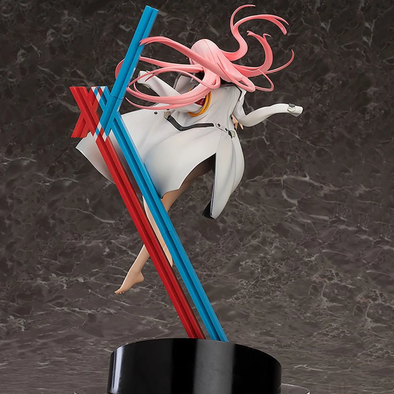 

34CM DARLING In The FRANXX Zero Two Action Figure MF National Team 02 Sexy Girl Anime PVC Swimsuit Collection Model Dolls Toys