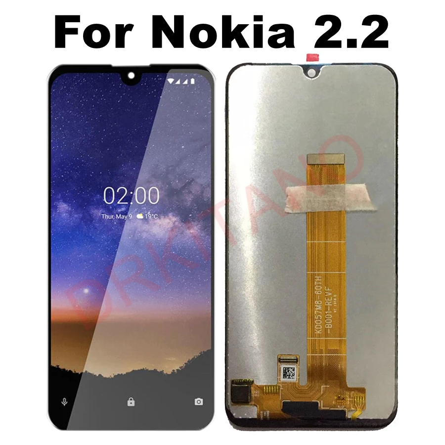 ЖК дисплей с дигитайзером тачскрина в сборе для Nokia 4 2 3 TA 1154 1156 1159 1164 экран|Экраны