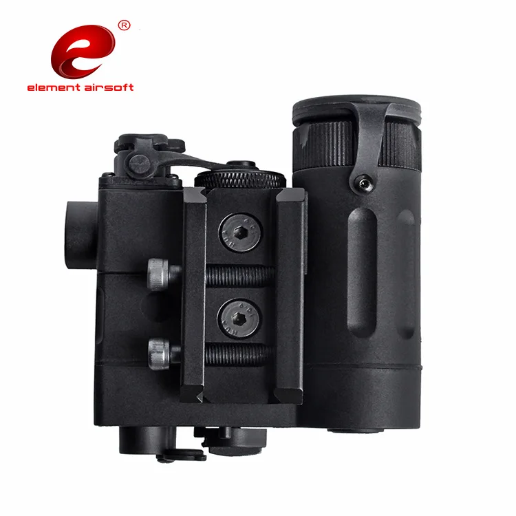 Element Airsoft DBAL D2 зеленый и ИК лазерный EMKII тактический фонарь подсветка для оружия