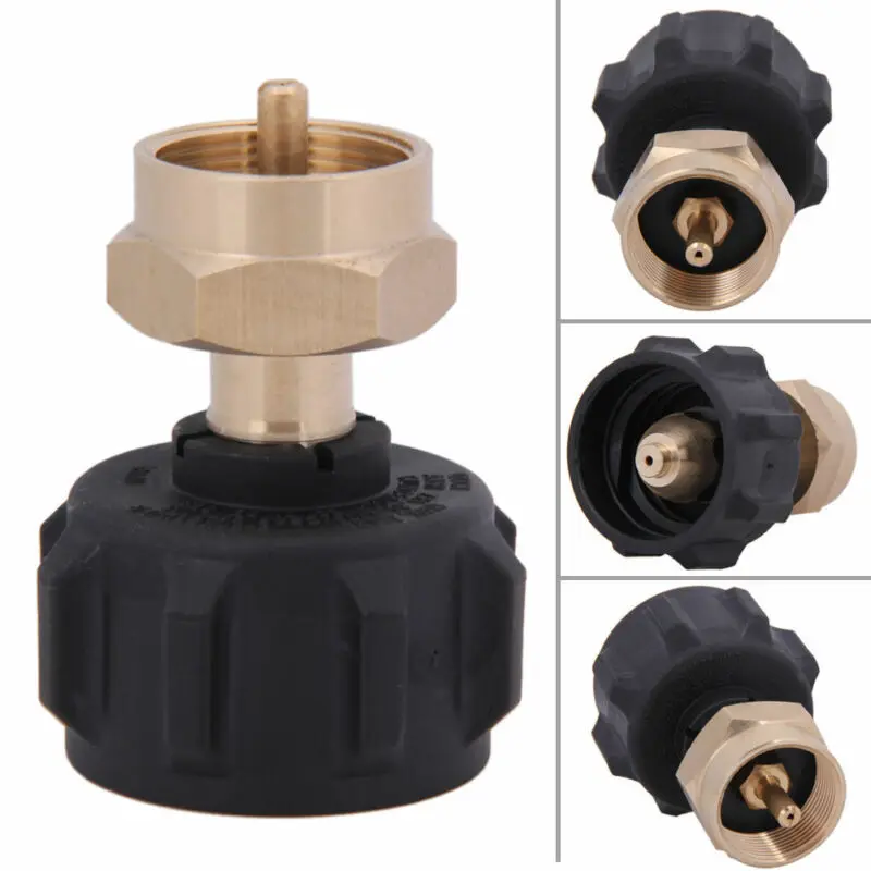 Outdoor BBQ Kit Tool 1 LB Gas Propane QCC1 Regulator Valve Refill Adapter Tools 2017 Tank filling adapter | Спорт и развлечения