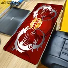 Коврик для мыши красный дракон черный коврик для компьютерного стола скоростной резиновый противоскользящий коврик для мыши MSI XXL