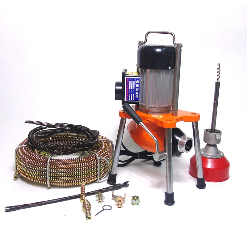 

Pipe dredging machine electric sewer special tool high power toilet kitchen blockage small dredging machine