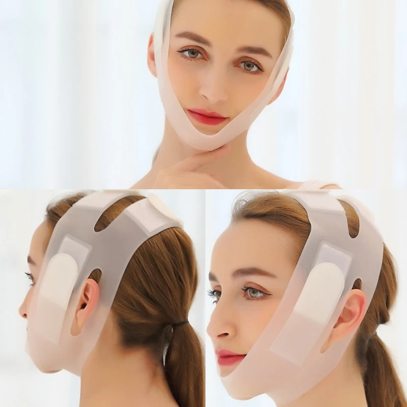 

V-shaped mask Lifting V linear facial lifting UP Face-lifting bandage Cheeks chin and neck slimming belt