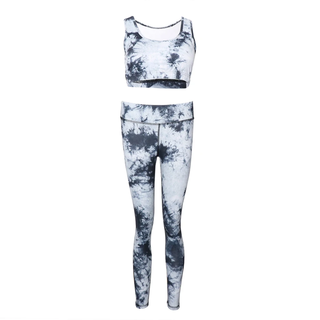 Женский спортивный костюм пуш ап для йоги тонкий комплект бега спортзала