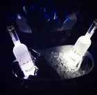 Супер яркая светодиодная лампа-вспышка 3 мм, 6 светодиодов, 20 шт.лот, подставка под чашку, светодиодная мини-светящаяся палочка для клубов, баров вечерние, белая