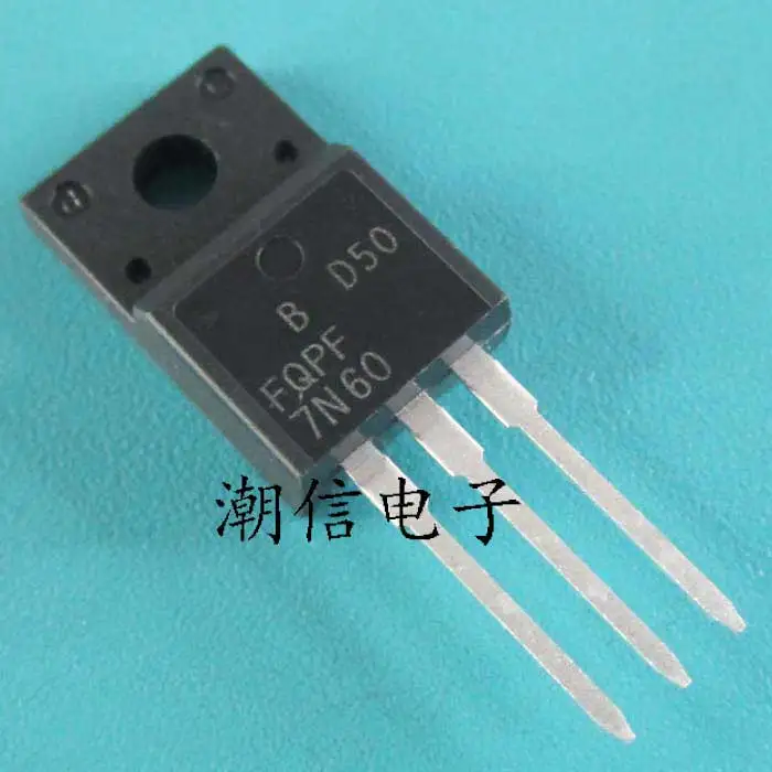 

10cps FQPF7N60 TO-220F
