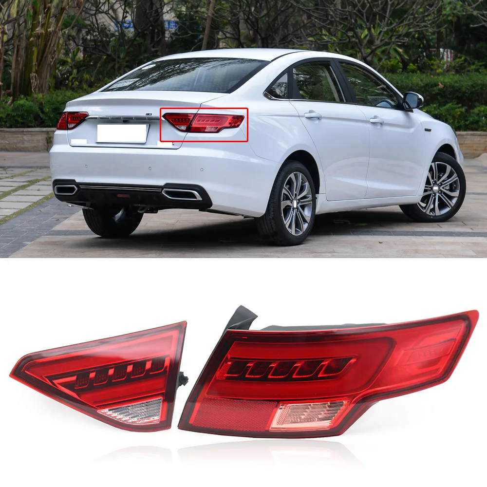 Задний фсветильник рь заднего бампера CAPQX для Geely Emgrand 7 EC7 16-18 | Автомобили и