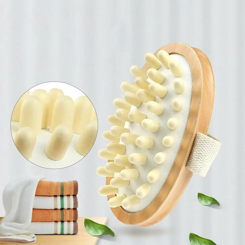 

Massage Comb Airbag Wooden Essential Oil SPA Cushion Massage Brush Bath Massager Muscle Relax Circulation Brush