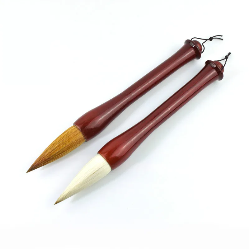 Кисть для китайской каллиграфии кисть рисования волчьей шерсти в форме