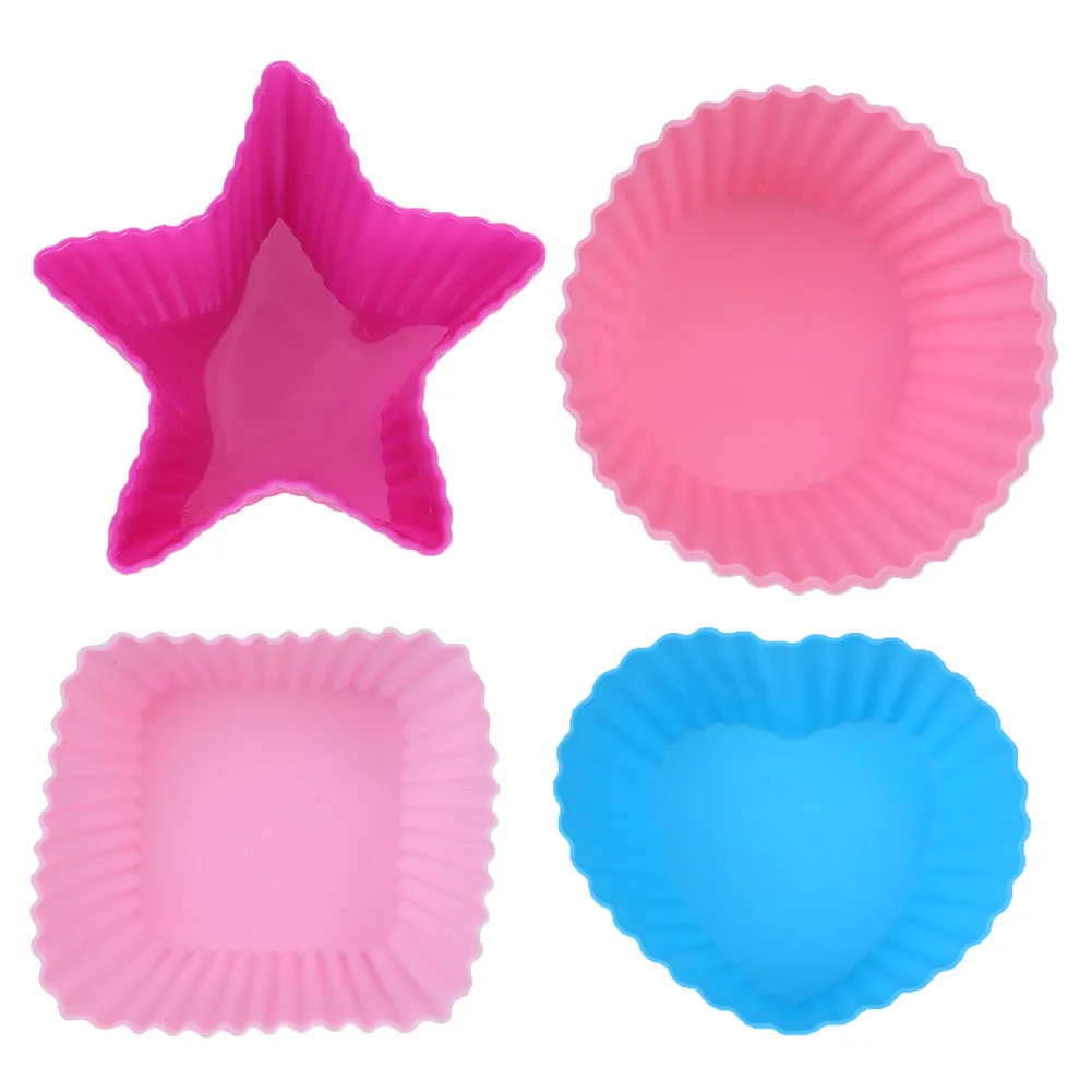 Удобная искусственная звезда силиконовая мульти-форма кекс | Дом и сад