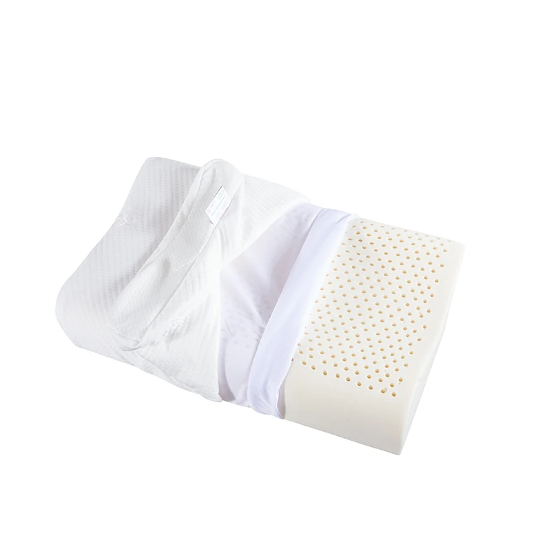 Ортопедическая подушка из натурального латекса массажная с шипами для защиты