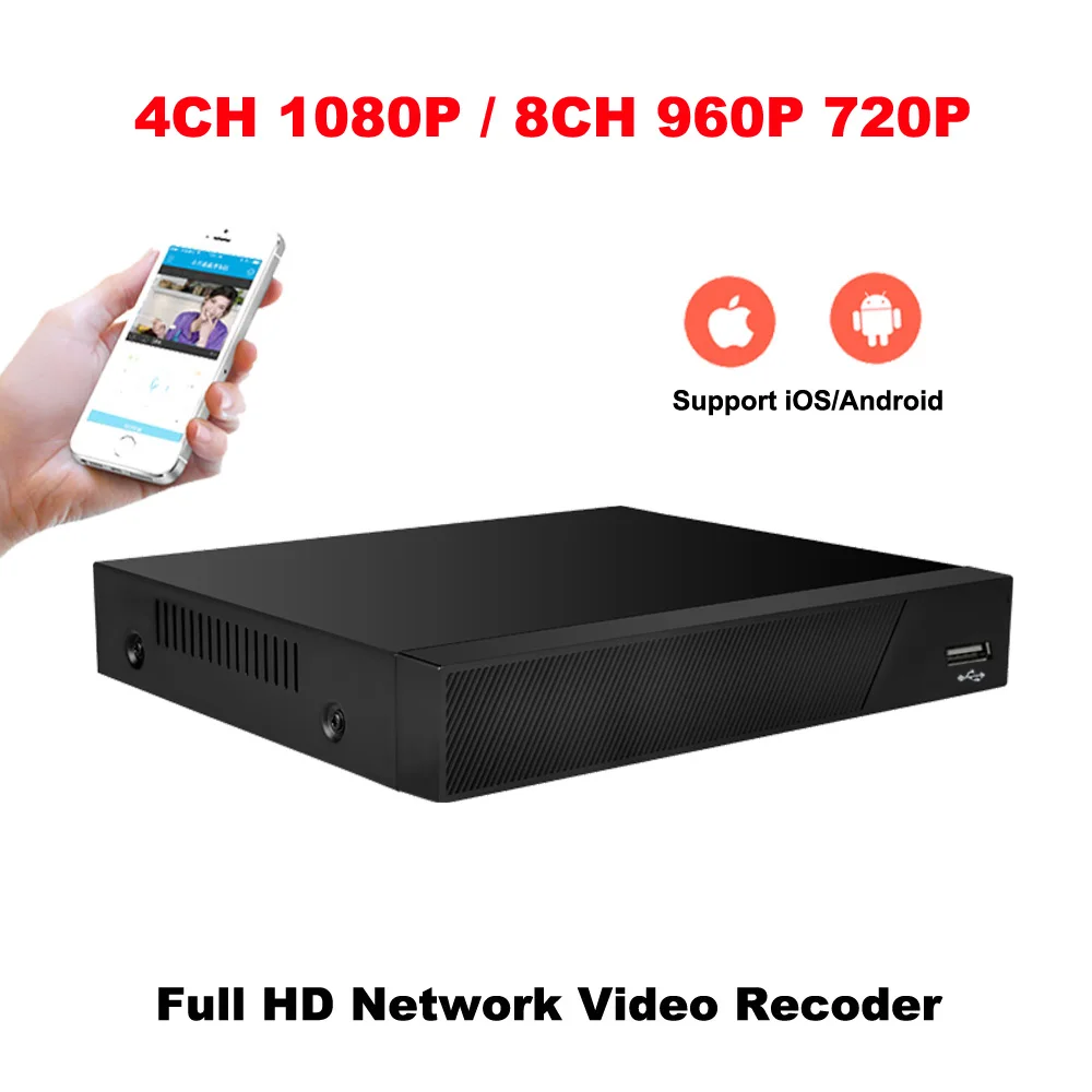 HD Home WiFi Camera Kit with NVR Security Camera Wireless IP Video Surveillance Camera System