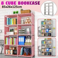 8 cube bookshelf storage shelve for books children book rack bookcase for home furniture boekenkast librero estanteria kitaplik