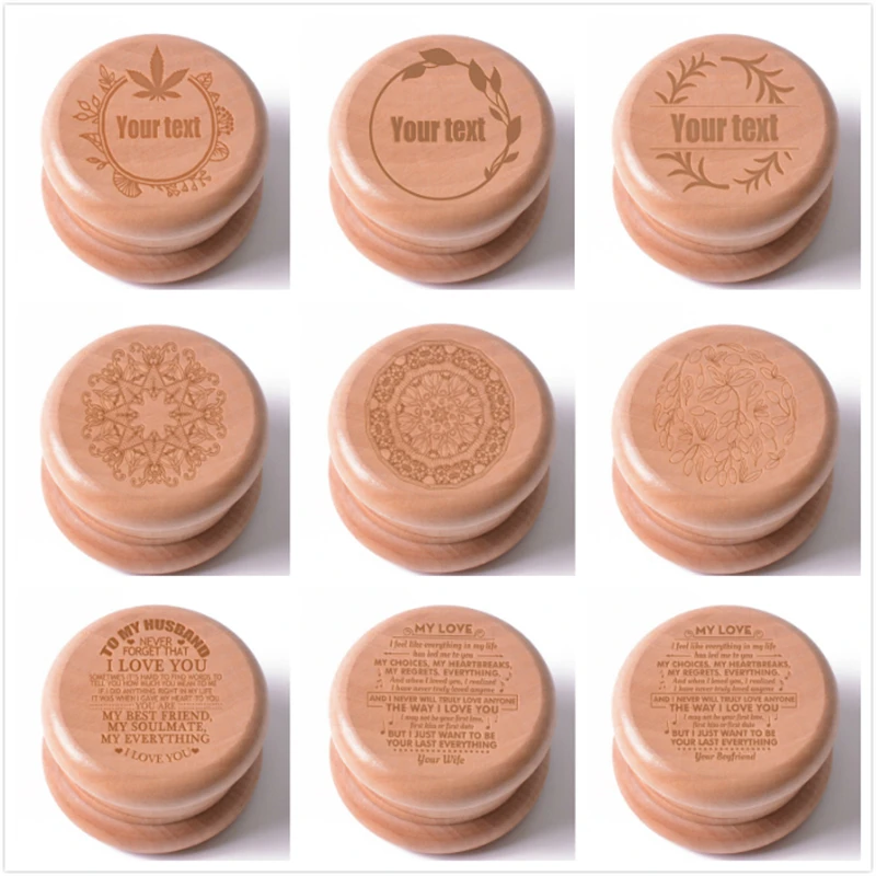 1 шт. под любую индивидуальную тематику жернов для трав резьба сорняков с