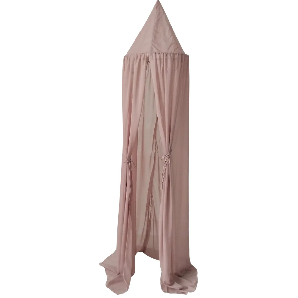 Скандинавский детский тент шифоновая детская балдахина москитная сетка кровать