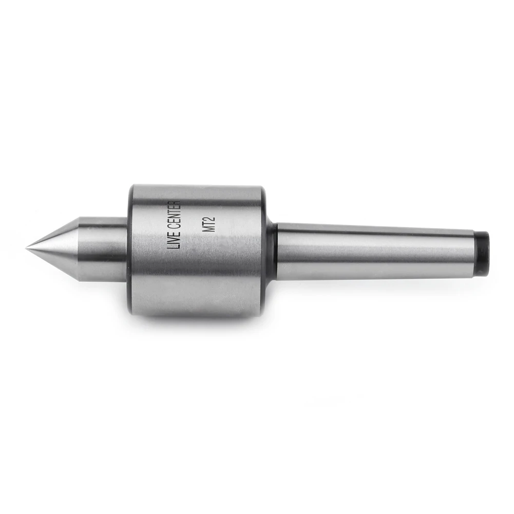 

Alloy Steel Silver Precision Rotary MT2 Lathe Live Center Taper Tool Live Revolving Milling Center Taper Machine Accessories
