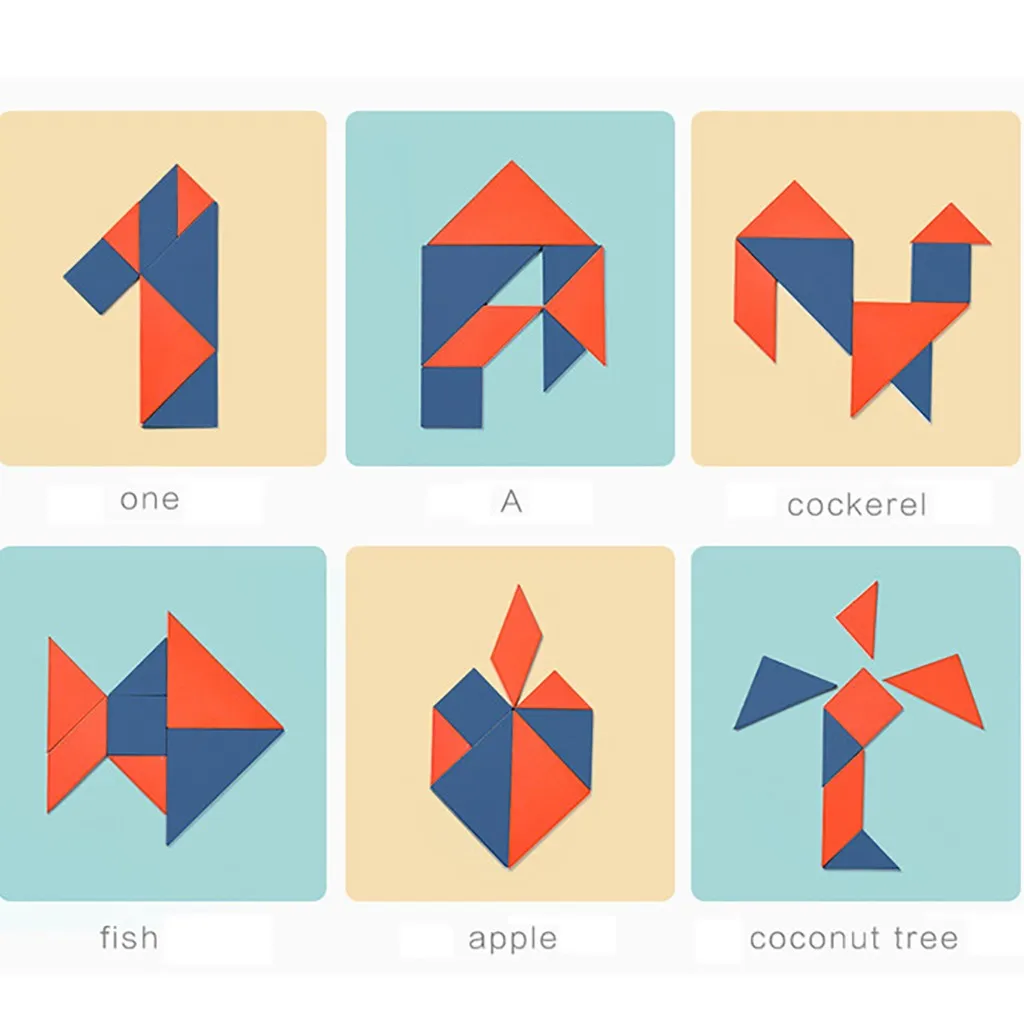 Пазл деревянный для дошкольников игрушка головоломка логическое мышление