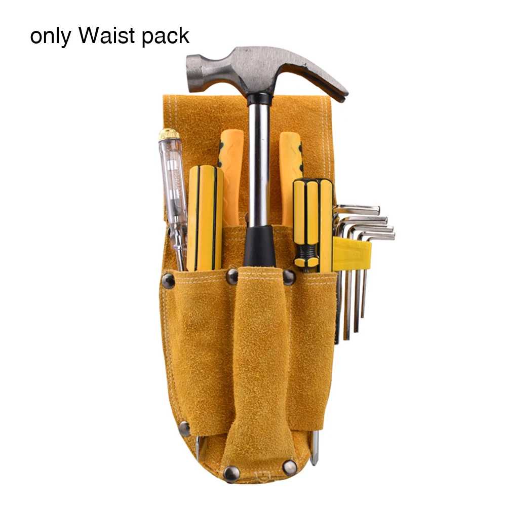 

Portable Holder Case Home Thickened Waist Pouch Carrying Tool Bag Pliers Screwdriver Storage Organizer Electrician Carpenter