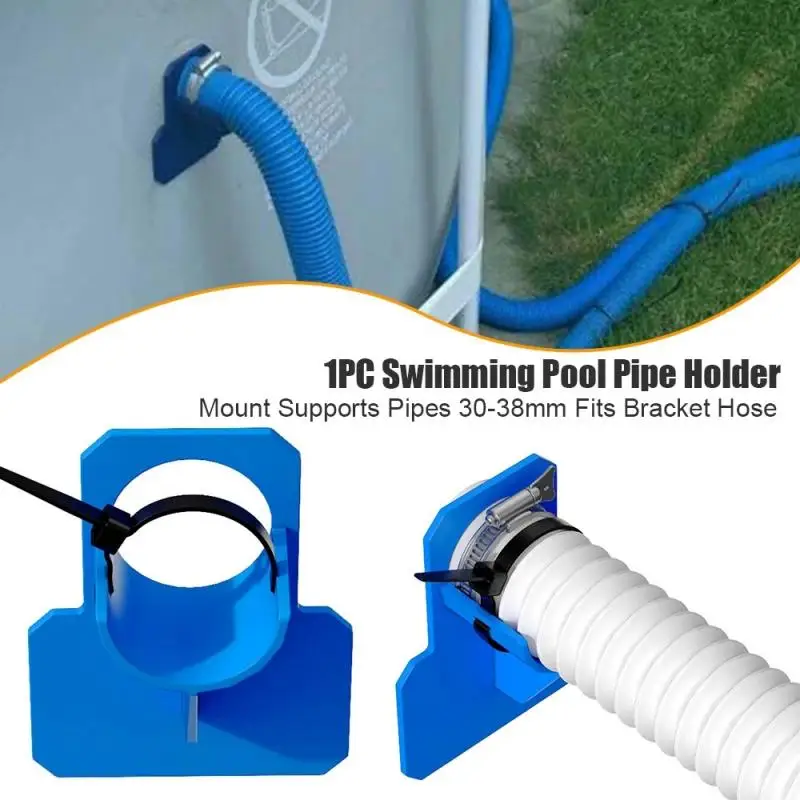 

1pc Swimming Pool Pipe Holder Water Hose Support Bracket Suitable For Hoses With Diameters Between 30-38mm Bracket Accessories