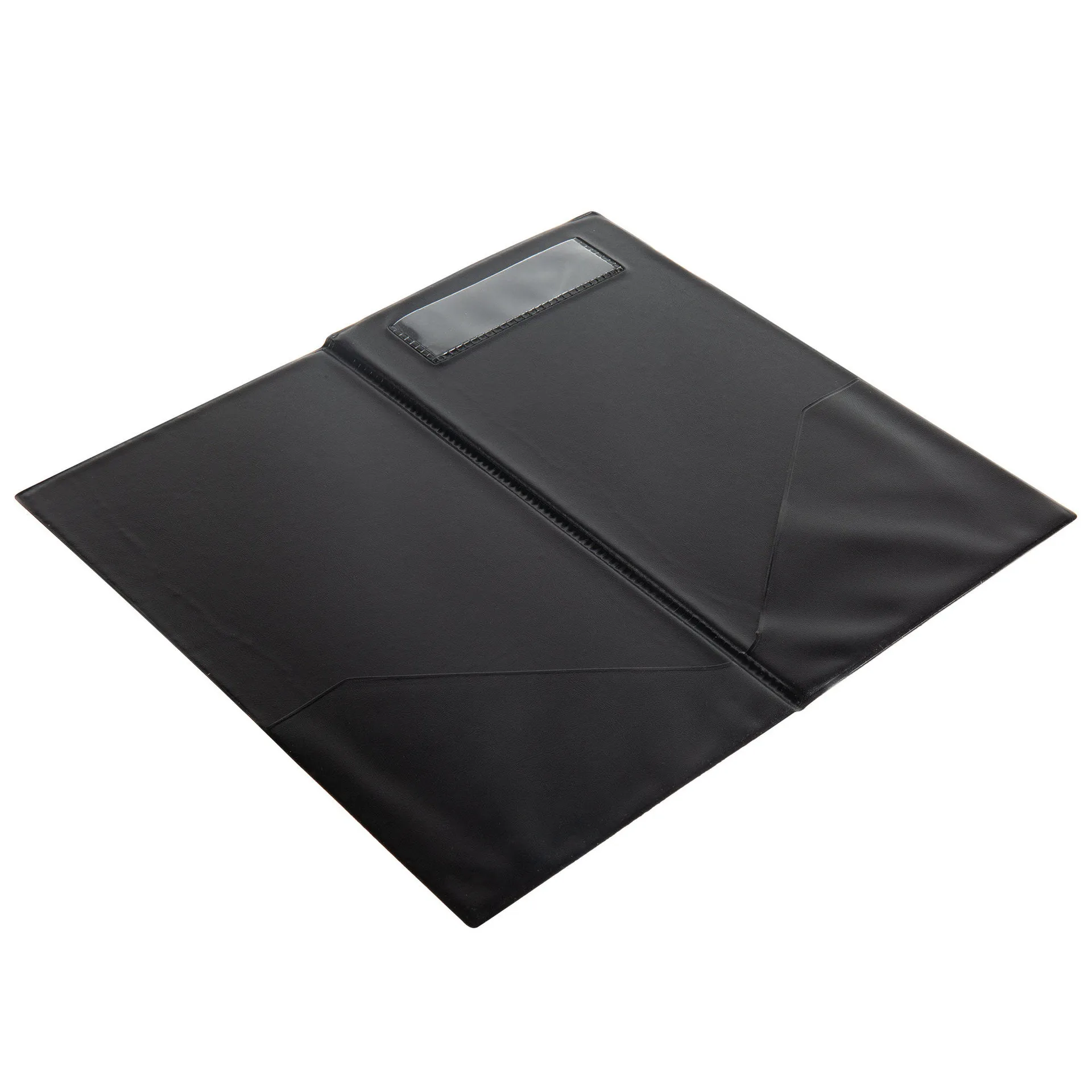 Free Shipping Padded Menu Cover Made with Sturdy Leather-Like Material 2 View Booklet “Menu” Metallic Gold Foil 285*140mm | Дом и сад