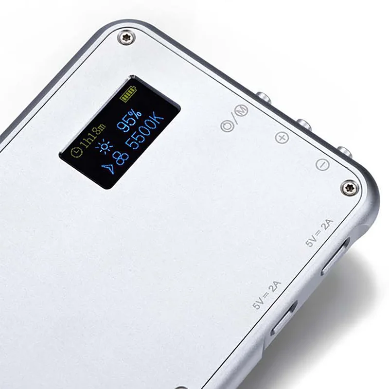 Ультратонкий 180 перезаряжаемый светодиодный светильник для видеосъемки 12 цветов