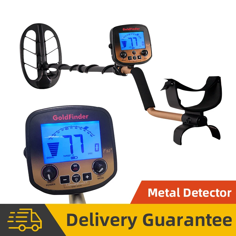 Профессиональный металлоискатель Gold Finder FS2 подземный Кладоискатель с частотой 19