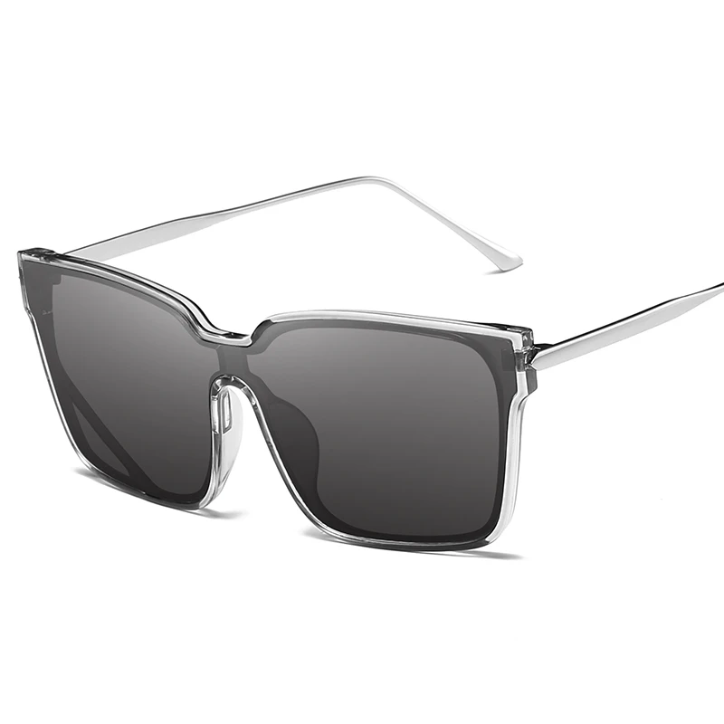 Fashion wide eye sunglasses for women men street retro thick nail eyeglasses frame square glasses clear lens | Аксессуары для