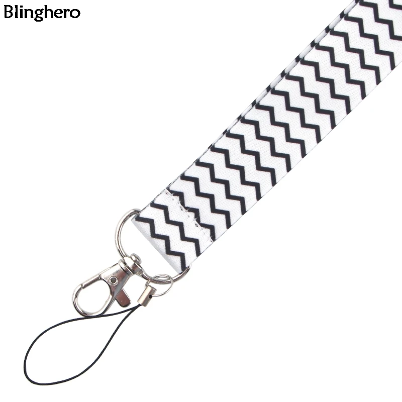 Blinghero Твин Пикс ремешок для ключей рабочий значок классный держатель мобильного