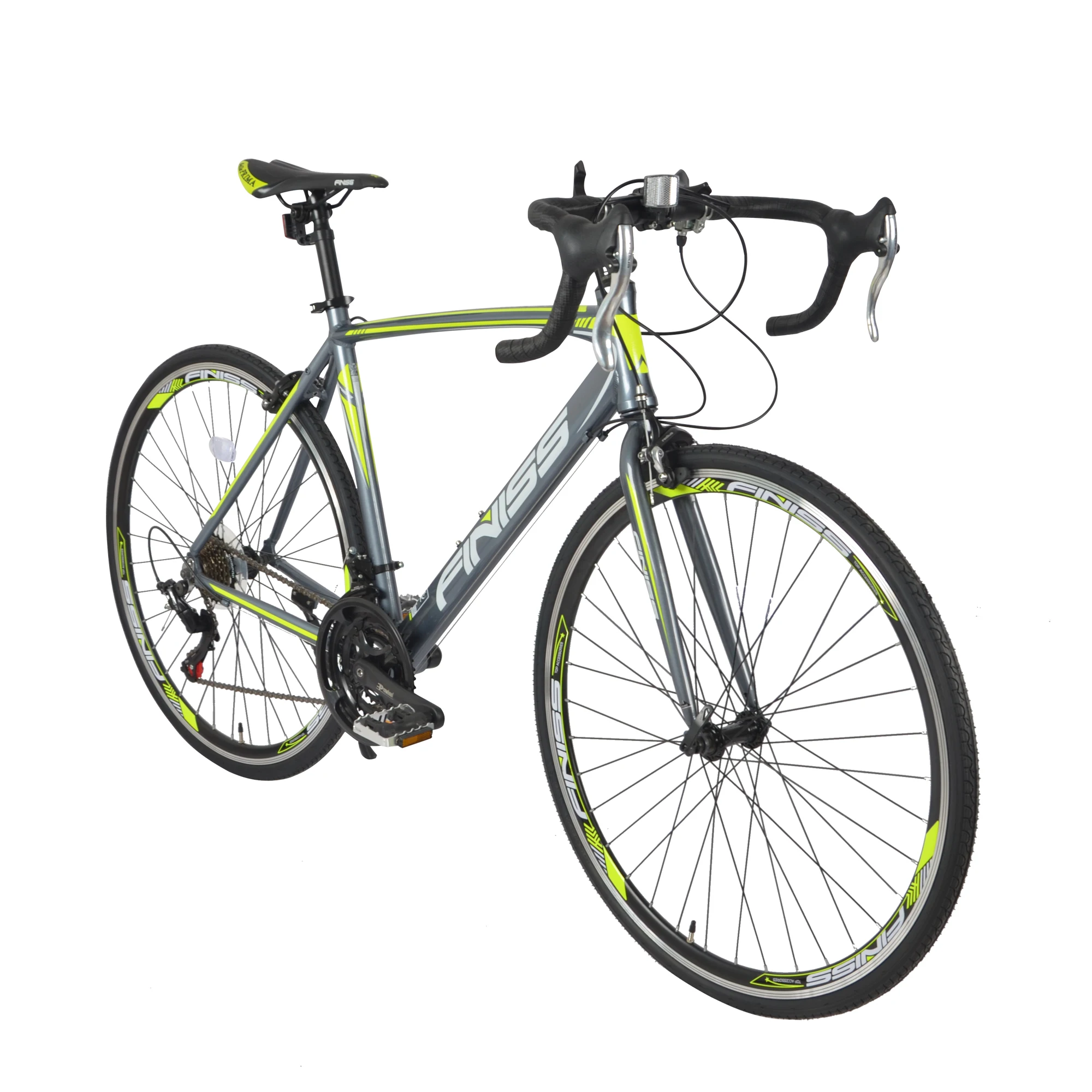 

700*28c-21 скорости, shimano shifter system, дорожный велосипед зеленого цвета для мужчин и женщин