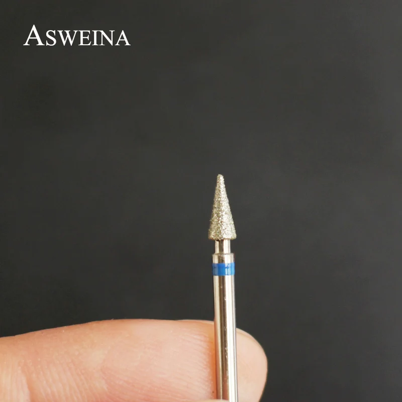 Алмазная дрель ASWEINA диаметром 3 мм 1 шт. электрическая маникюрная машинка для