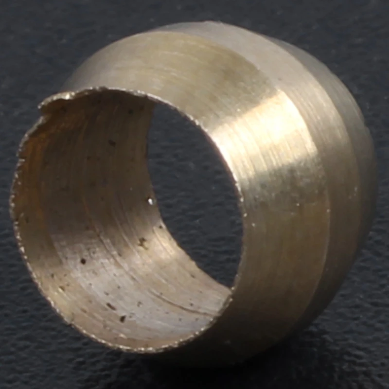 4 мм Диаметр отверстия латунный компрессионный чехол предохранительное кольцо |