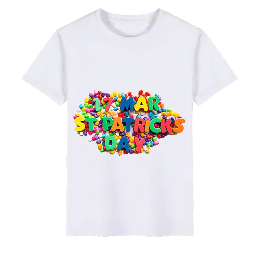 TELOTUNY/Детские топы для мальчиков и девочек ясельного возраста на День Святого