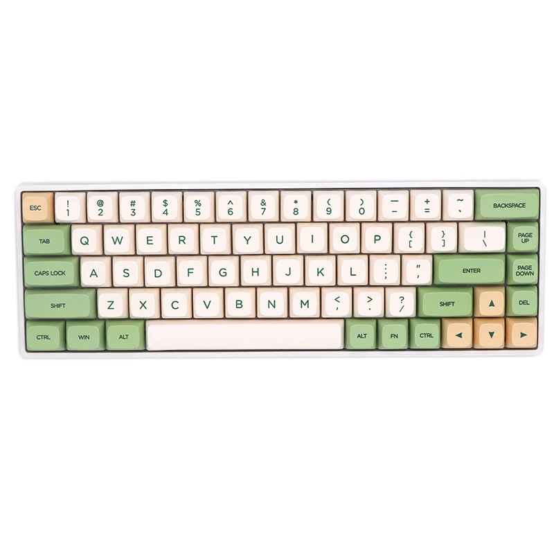 Keypro Ретро Ethermal Dye сублимационные шрифты PBT keycap для проводной USB механической