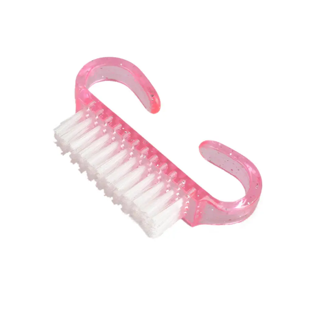 1 шт. кисточки для очистки ногтей пилка маникюра и педикюра мягкая кисточка