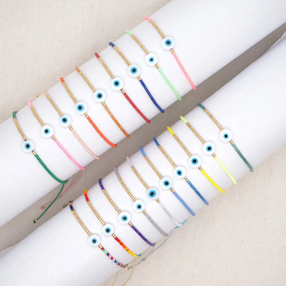 Go2Boho Турецкий Дурной глаз браслет для женщин греческий Гей ювелирные изделия 2021