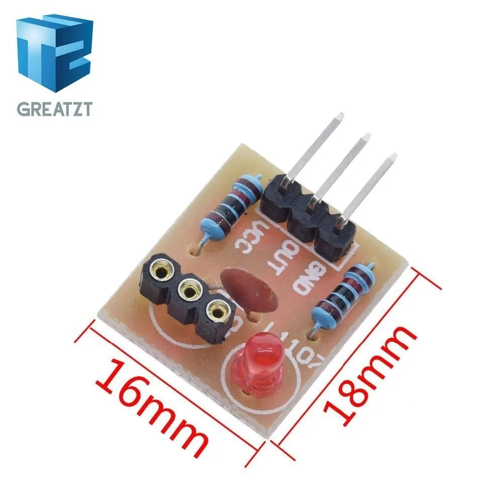 GREATZT лазерный датчик модуль немодулятор трубка лазерный приемник модуль DIY для arduino