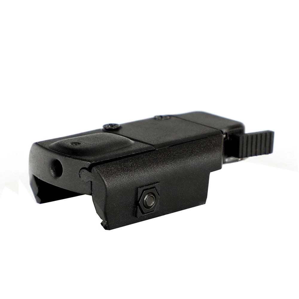 

Tactical Plastic Red Laser Sight Laser Pointer For Hunting Airsoft Rifle Pistol With 20mm Weaver/Picatinny Rail