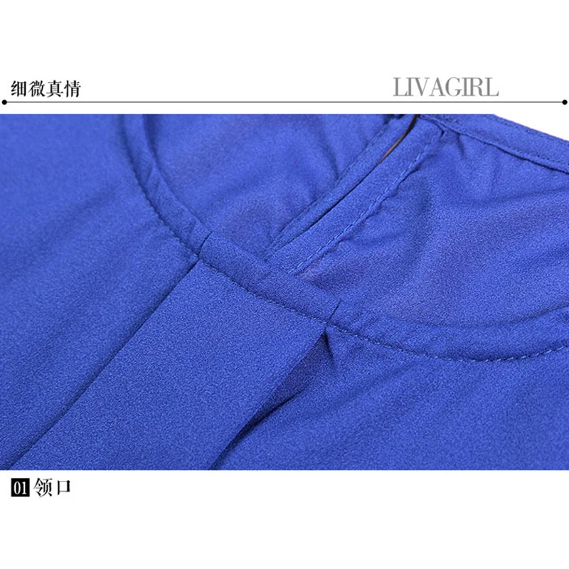 

GGRIGHT Casual Basic O-Neck Solid Chiffon Women Shirt Butterfly Sleeve Blouse Streetwear Female Tops 2021 Summer