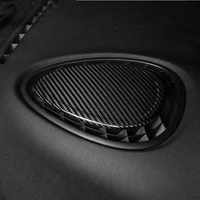 real carbon fiber car center dashboard air outlet cover styling moulding trim for mini cooper f54 f55 f56 f57