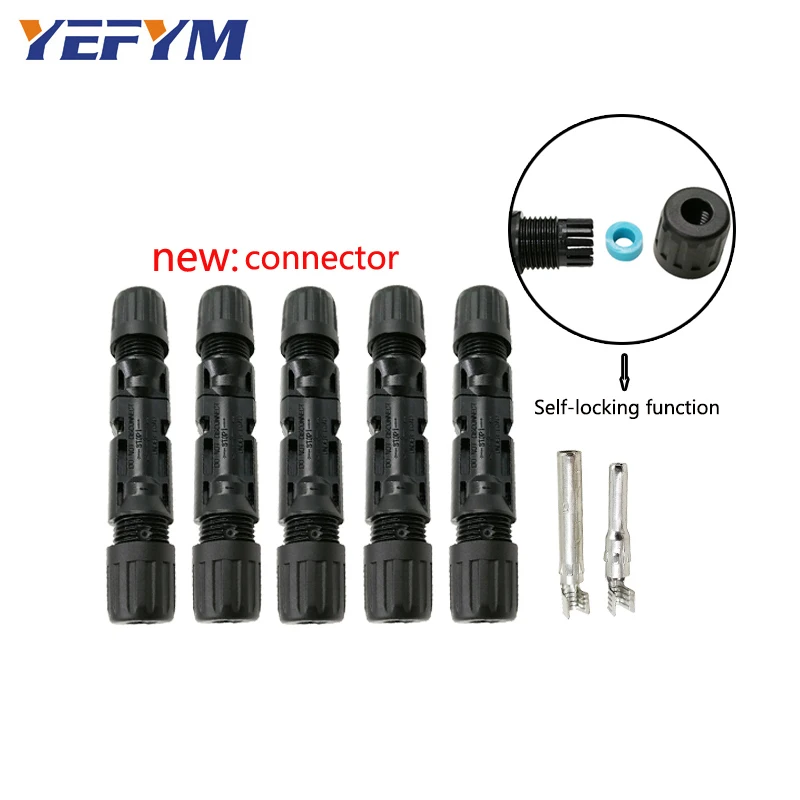 

10 шт. разъем 20A/30A/50A DC1500V Панели солнечные филиал серии Connect солнечной системы для мужчин и женщин для PV кабель 2,5/4/6mm2