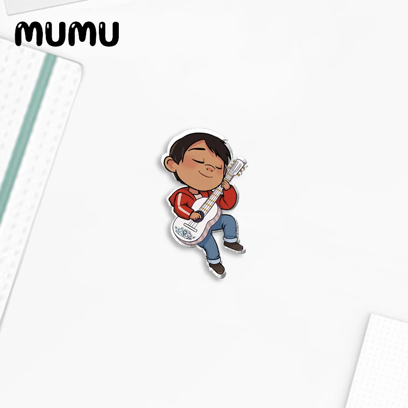 Новинка 2021 заколка для лацканов Coco Акриловые Броши Мигель Данте Хэллоуина ручная