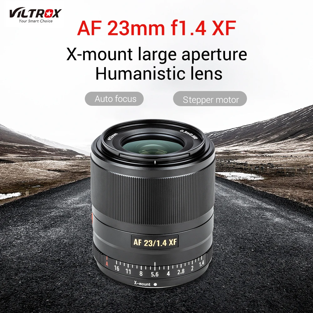 

Viltrox AF 23/1.4 XF 23 мм F1.4 объектив с большой диафрагмой, объектив с автофокусом, фотоаксессуары для FUJIFILM X-mount ILDC CAM